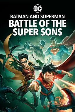 Batman and Superman: Battle of the Super Sons - Key Art