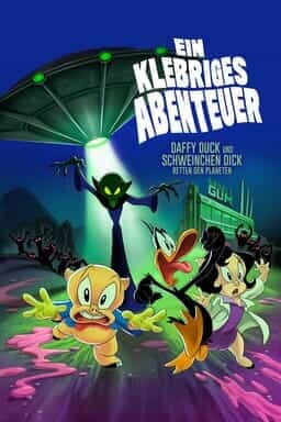 Ein klebriges Abenteuer: Daffy Duck und Schweinchen Dick retten den Planeten - Key Art
